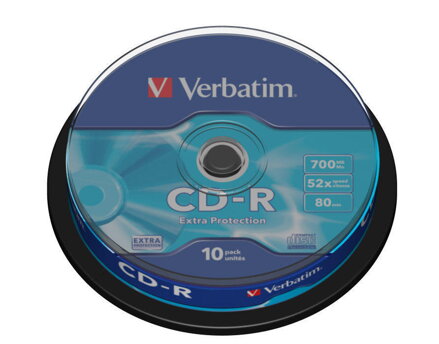 Verbatim CD-R 52X 700MB Cake 10