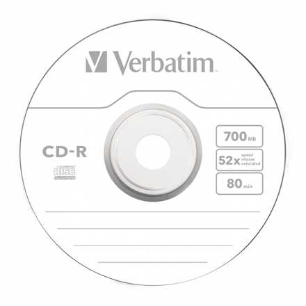 Verbatim CD-R 52X 700MB Shrink 50