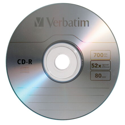 Verbatim CD-R 52x 700MB Paper Sleve