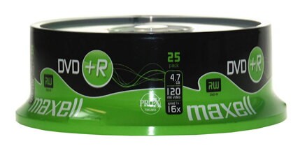 Maxell DVD+R 16x 4,7GB Cake 25