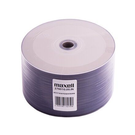 Maxell DVD-R 16x 4,7GB Print 50 Shrink