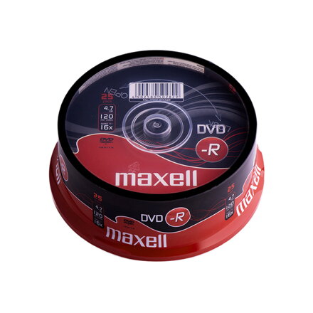 Maxell DVD-R 16x 4,7GB Cake 25