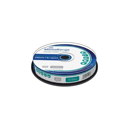 Mediarange DVD+R DL 8X 8,5GB Cake 10