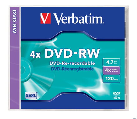 Verbatim DVD-RW 4x Jewel Case 
