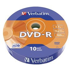 Verbatim DVD-R 16x 4,7GB shrink  10