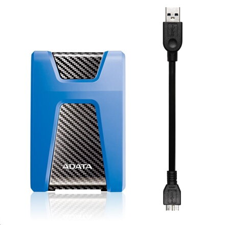 ADATA HD650 Durable externí HDD 2TB 2,5'' USB 3.1 Blue