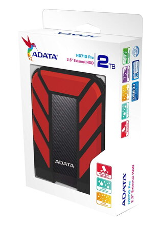 Adata HDD 2TB 2,5" HD710P Red 3.1