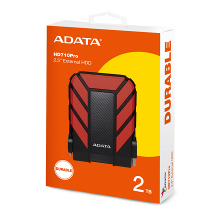 Adata HDD 2TB 2,5" HD710P Red 3.1