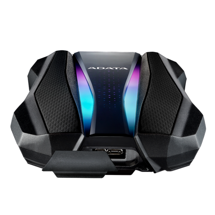 ADATA HD770G 2TB External 2.5" HDD Black RGB
