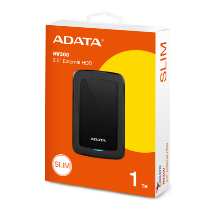 Adata HDD 1 TB 2,5" HV300 Black 3.1