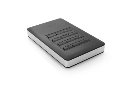 Verbatim HDD 2.5" 1TB USB 3.1/USB-C, šifrovaný externý disk s numerickou klávesnicou