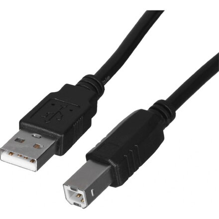 Lanberg prepojovací USB kábel pre tlačiarne USB 2.0 AM-BM 1,8m