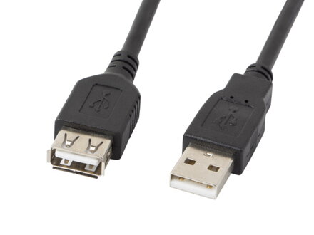 Lanberg predlžovací kábel USB 2.0 AM - AF 1,8m