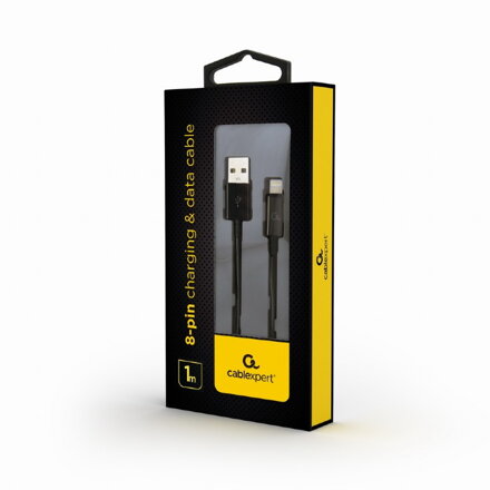 Gembird Lightning kábel USB 2.0 1m CC-USB2-AMLM-1M