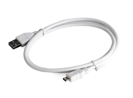 Gembird micro USB kabel 2.0, 1m, biely
