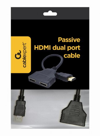 Gembird rozdvojka HDMI (M) na 2x HDMI (F) DSP-2PH4-04