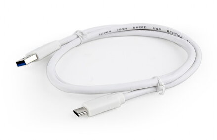 Gembird USB 3.0 kábel to type-C (AM/CM), 1m, fehér