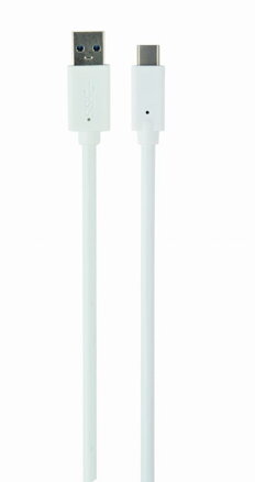 Gembird USB 3.0 kábel to type-C (AM/CM), 1m, biely