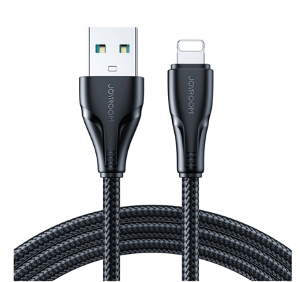 Joyroom kábel USB-A / Lightning / 3m čierny