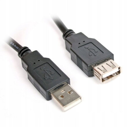 Omega predlžovací kábel USB 2.0 AM - AF 3m