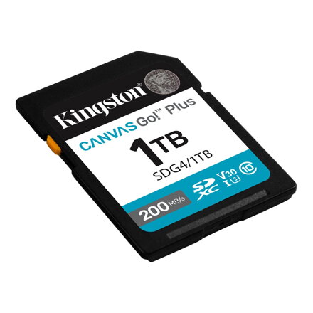 Kingston Canvas Go Plus 1 TB SDXC pamäťová karta UHS-I U3 200MB/s Class 10