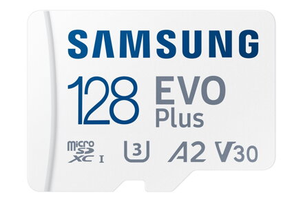 Samsung EVO Plus Micro SDXC 128GB + adaptér UHS-I U3  Class 10 160 MB/s