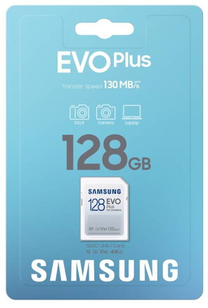 Samsung EVO Plus SDXC pamäťová karta 128GB 130MB/s