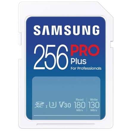 Samsung SDXC pamäťová karta 256GB 180MB Class 10