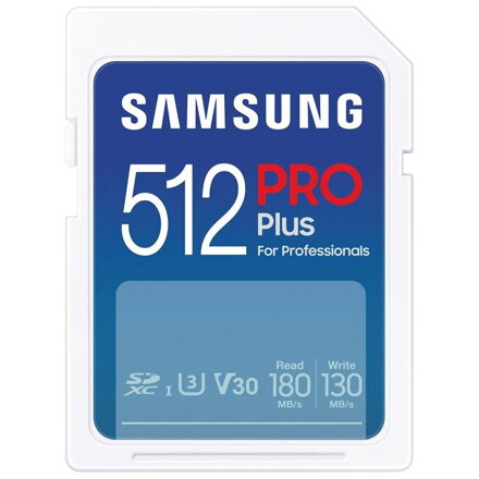 Samsung SDXC pamäťová karta 512GB 180MB Class 10