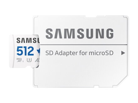 SAMSUNG PRO Plus microSDXC 512GB Sonic the Hedgehog + adapter class 10 UHS-I U3 A2 V30 180/130 MB/s 