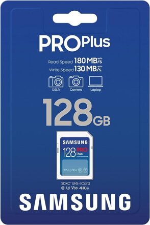 Samsung SDXC pamäťová karta 128GB 180MB Class 10