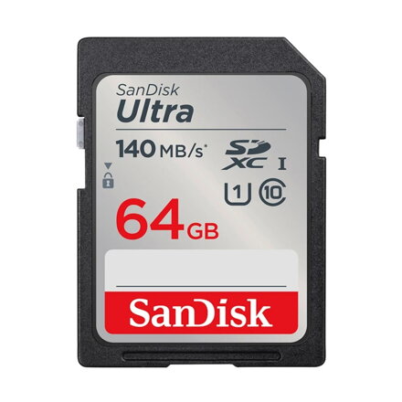 SanDisk Ultra SDXC 64GB 140MB/s Class10 UHS-I