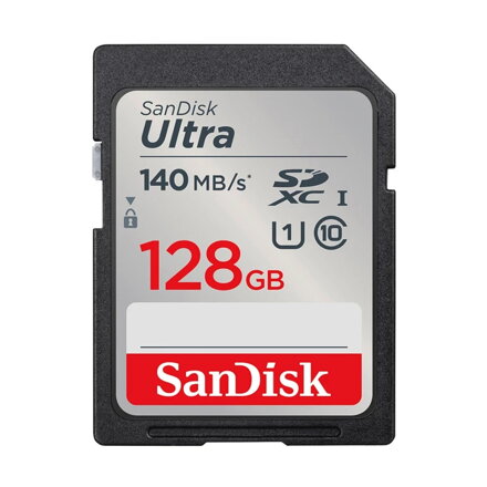 SanDisk Ultra SDXC 128GB 140MB/s Class10 UHS-I