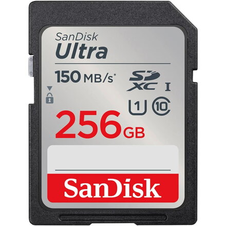 SanDisk Ultra SDXC 256GB 150MB/s Class10 UHS-I