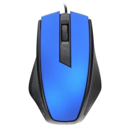 Omega OM-08 drótová USB optická myš s rozlišením 1200 DPI - Modrá