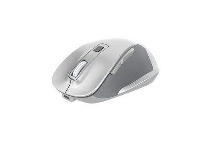 Omega bezdrôtová dobíjacia myš USB-C 800-1200-1600-2400 DPI perlová/biela