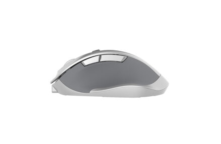 Omega bezdrôtová dobíjacia myš USB-C 800-1200-1600-2400 DPI perlová/biela