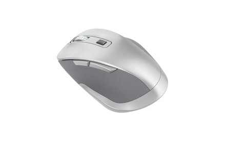 Omega bezdrôtová dobíjacia myš USB-C 800-1200-1600-2400 DPI perlová/biela
