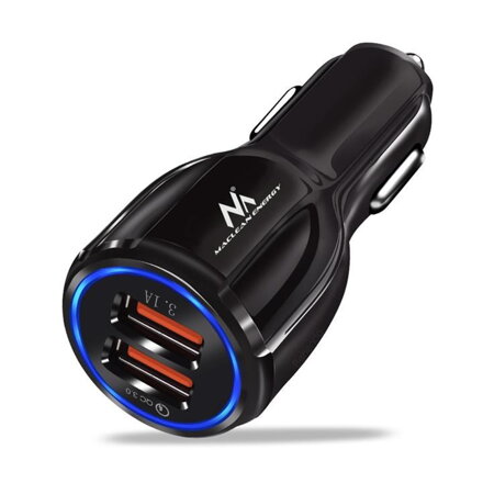 Maclean 2-portová USB nabíjačka do auta  MCE478B