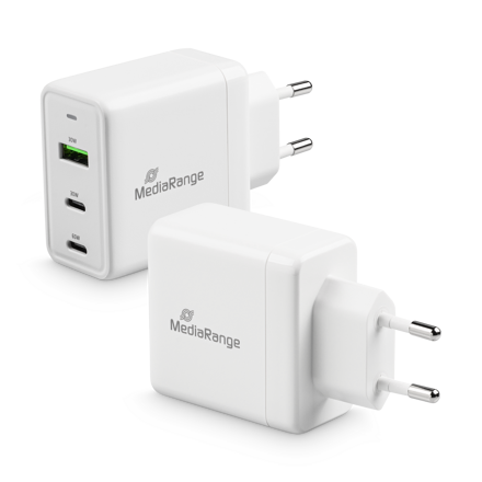 MediaRange 65W adaptér na rýchle nabíjanie