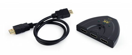 GEMBIRD DSW-HDMI-35 HDMI interface switch, 3 ports, incl. Cable