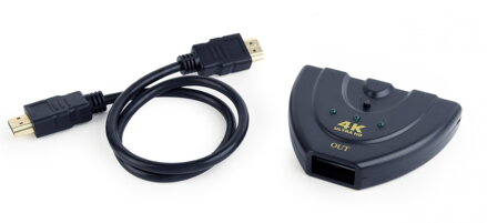 GEMBIRD DSW-HDMI-35 HDMI interface switch, 3 ports, incl. Cable