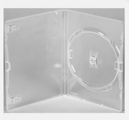 DVD-Box 14mm Single Clear Amaray
