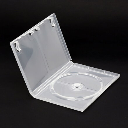 DVD-Box 14mm Single Clear
