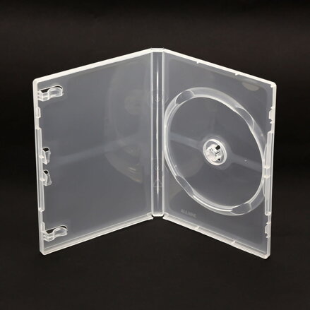 DVD-Box 14mm Single Clear
