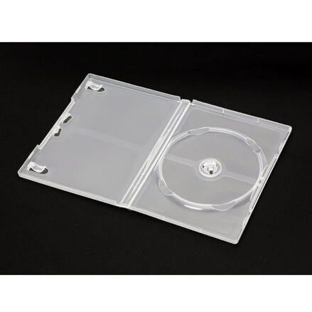 DVD-Box 14mm Single Clear