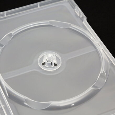 DVD-Box 14mm Single Clear