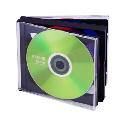 CD-Box 22 mm for 6CD with Black Tray