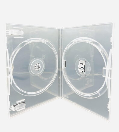 DVD-Box 14mm Double Clear Amaray
