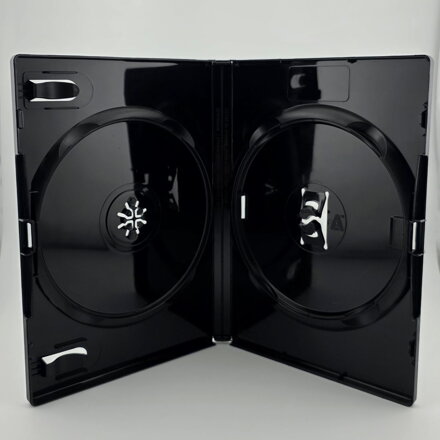 DVD-Box 14mm Double Black Amaray